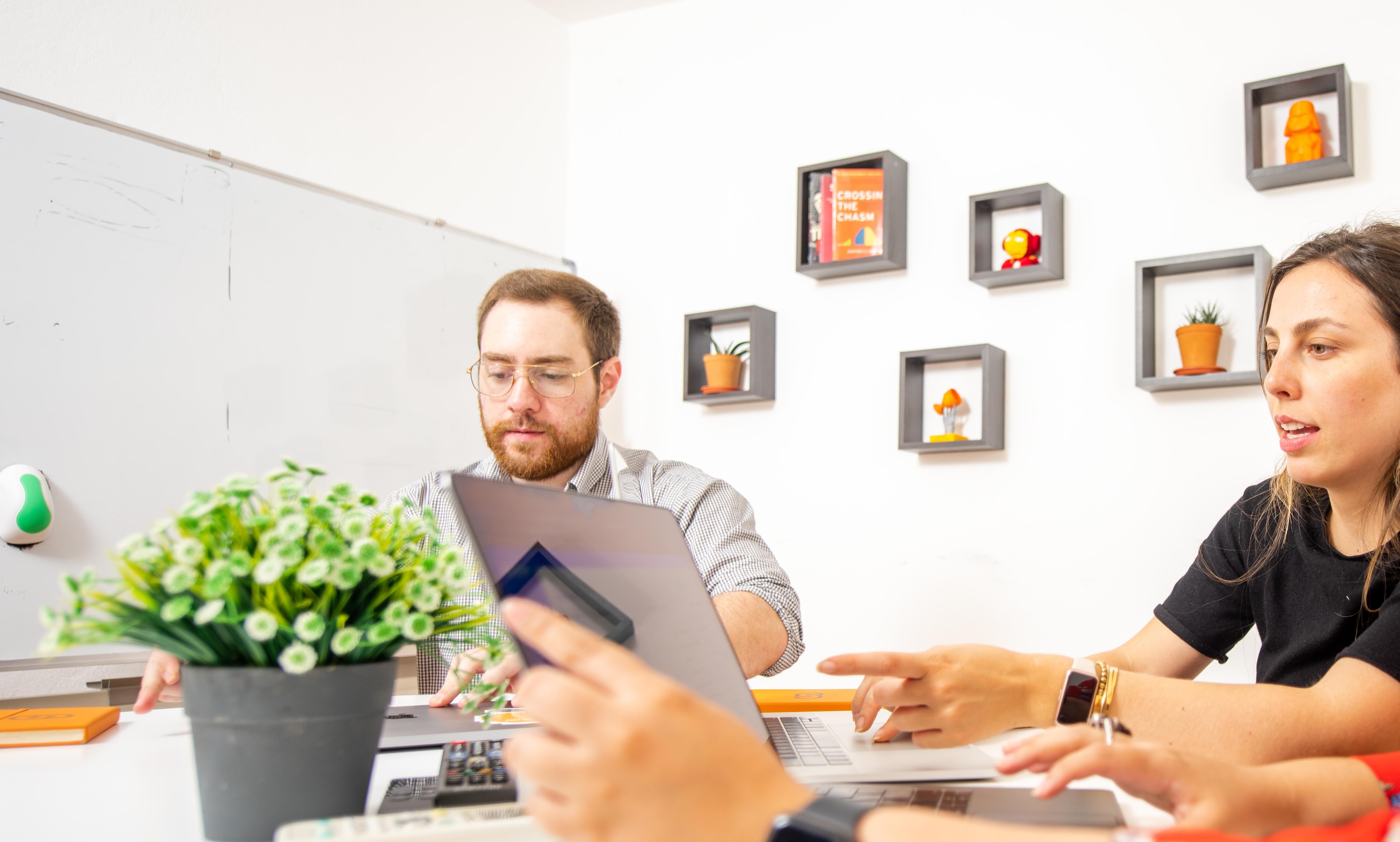 OrangeLoops team collaborating